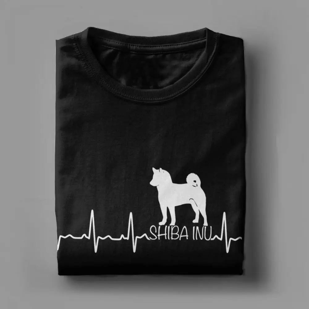 Мужская футболка сердцебиение Косплей Shiba Лисья Секретная служба (Inu каваи для