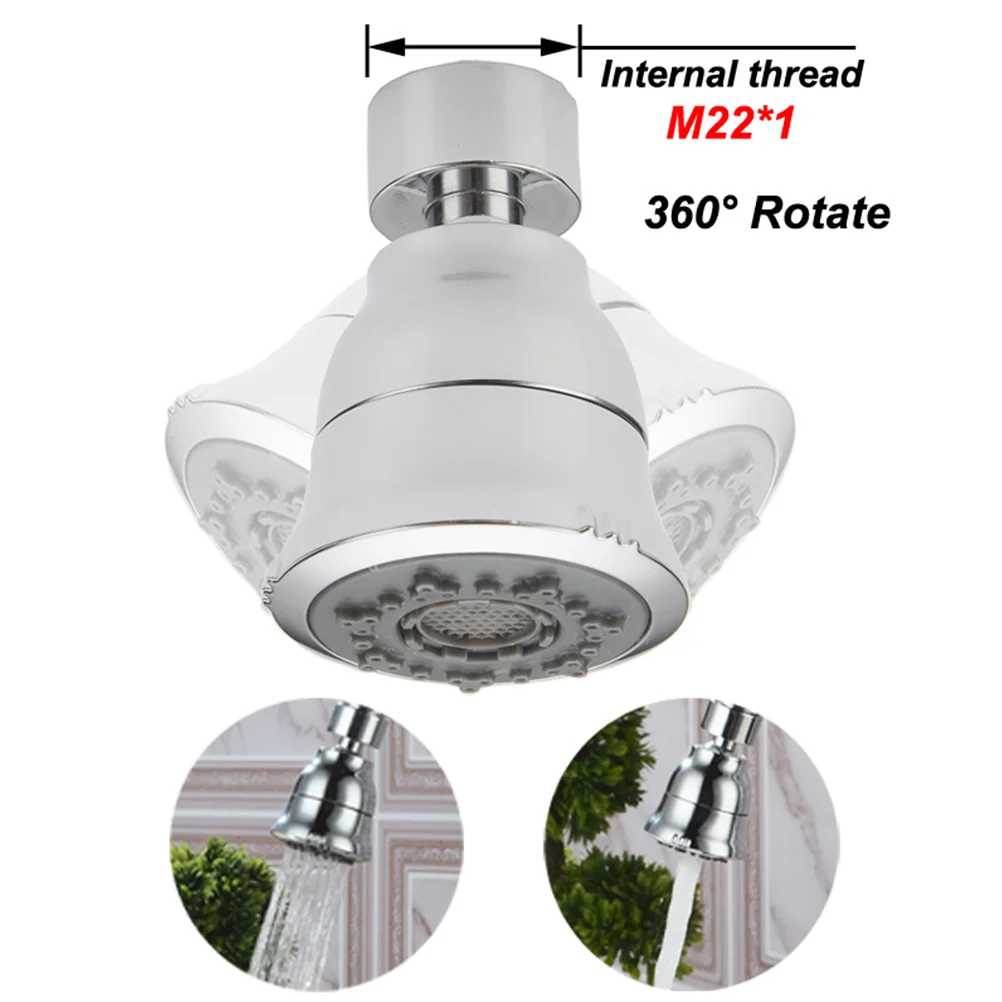 

360 Degree Rotatable American Style Water Saving Aerator Tap for Kitchen Faucet Torneira Aerator Faucet Nozzle Filter Adapter