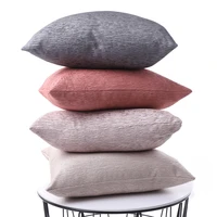 battilo nordic style cushion case super soft and light weight home decorative pillow case solid square cushion cover