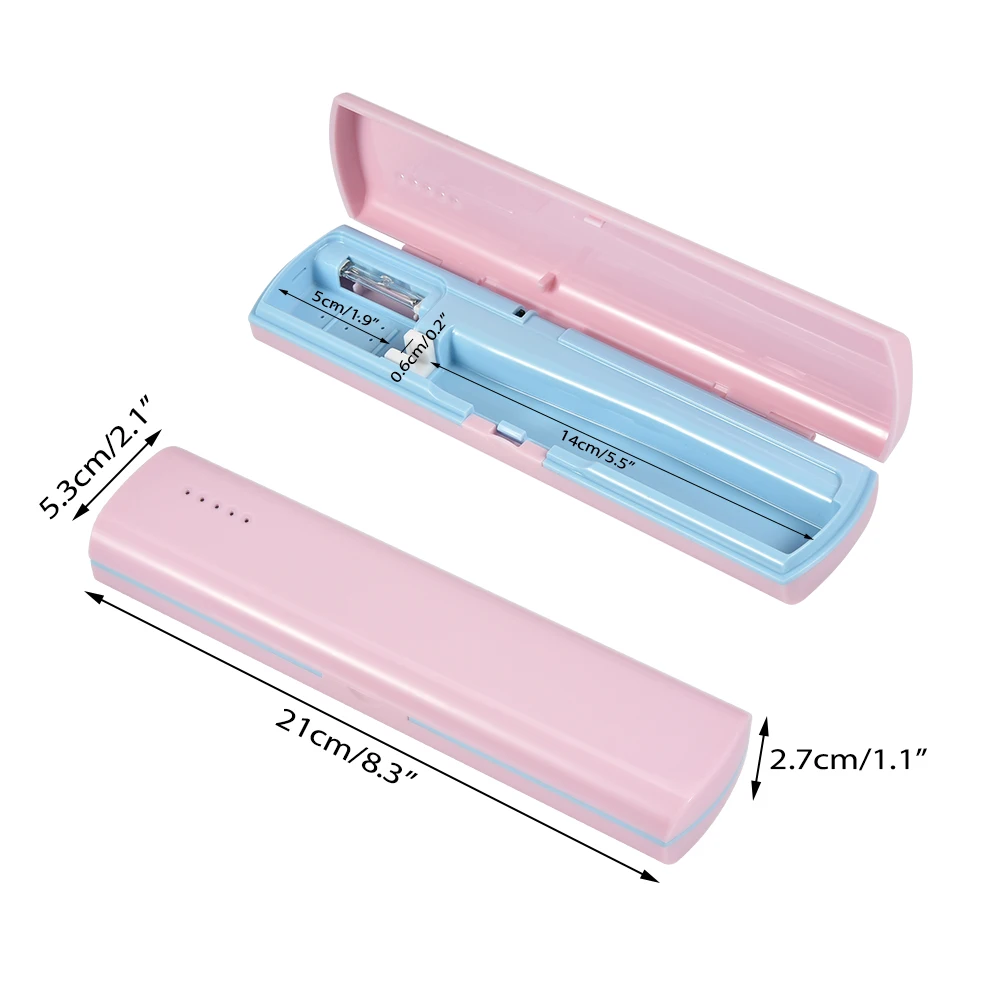 УФ светильник стерилизатор для зубных щеток автоматическая дезинфекция коробка