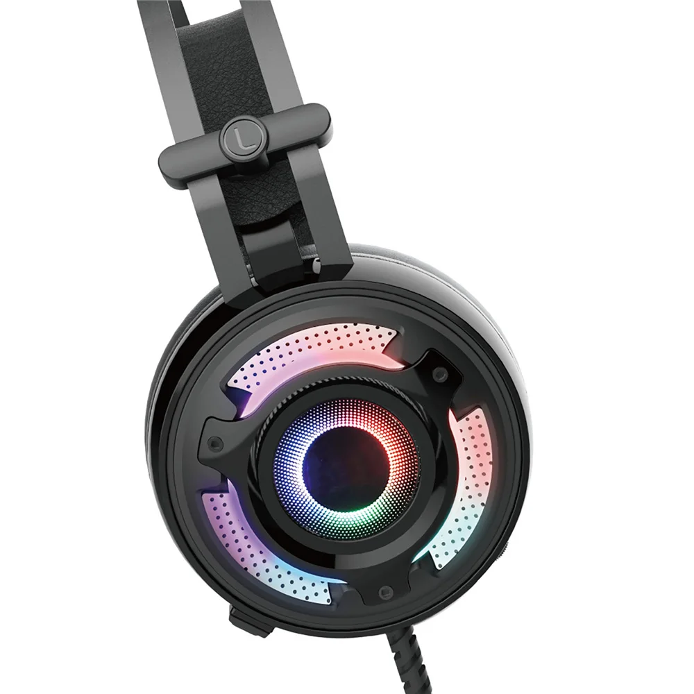 

Игровые наушники для PS4, XBox One, Nintendo Switch, Lite, кожаная Выдвижная гарнитура с микрофоном для ПК/планшета/телефона