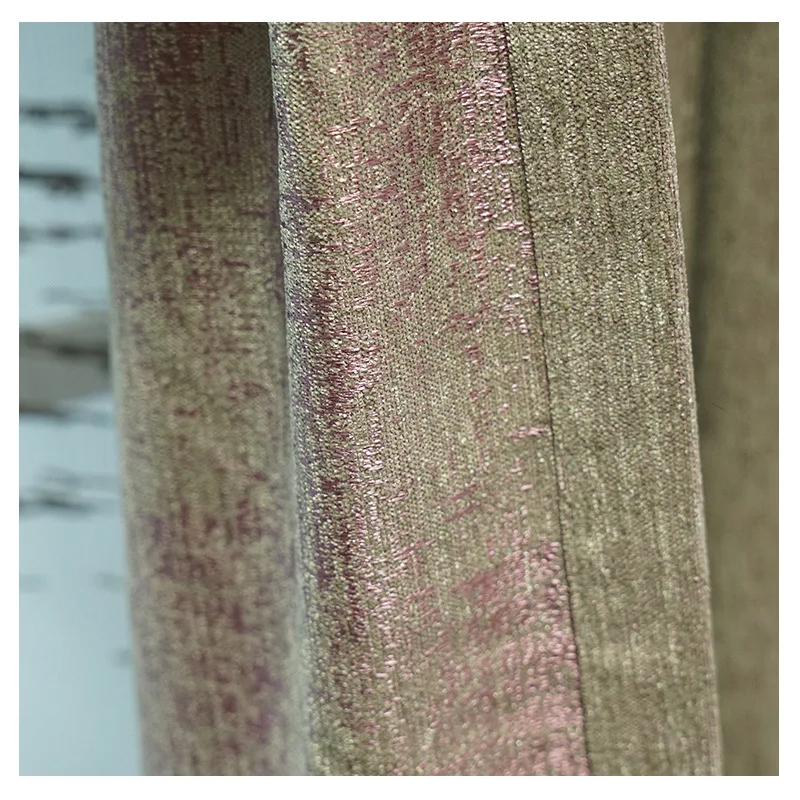 

Nordic Chenille Curtain Water Soluble Hollow Embroidered Curtain Living Room Bedroom Shade Floor Curtain