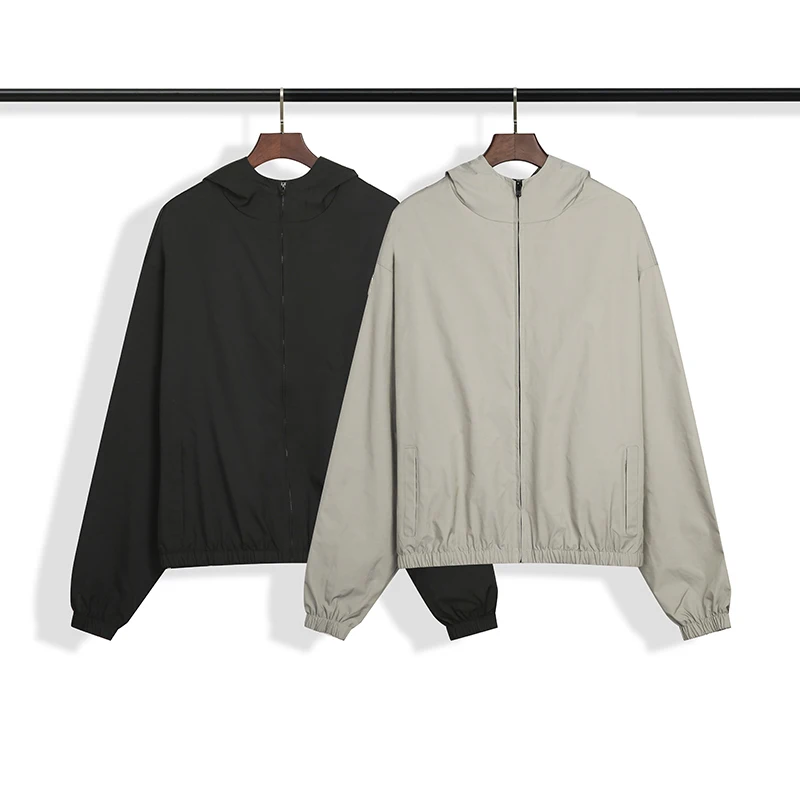 

'21 Cool Casual jacket 3M Reflective zipper Hooded jacket Trench coat Mens and Mens s-XL