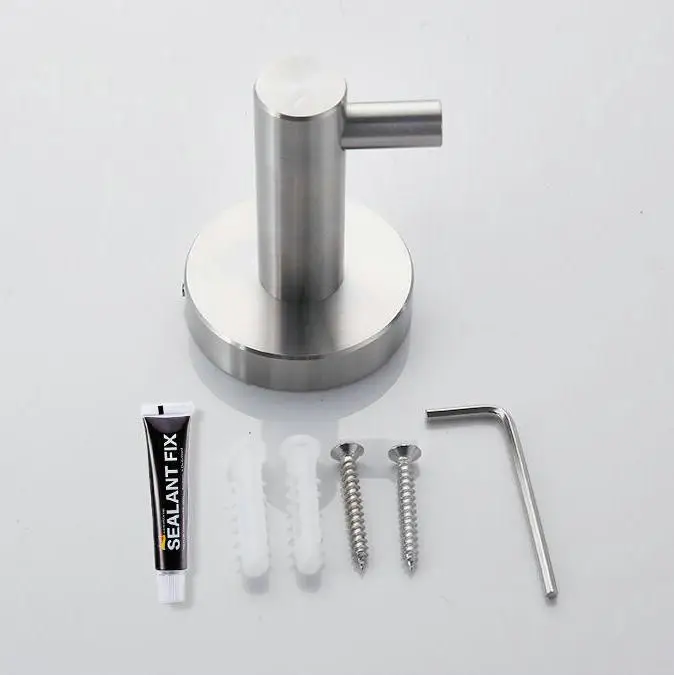 Светильник хромированный крючок из нержавеющей стали настенный для пальто и