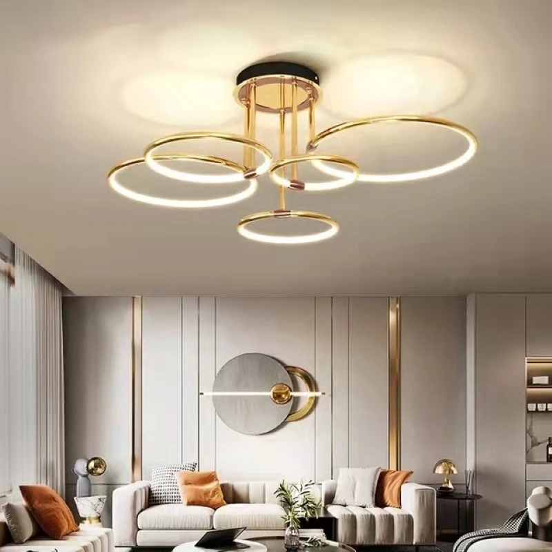 

Nordic Posmodern Ceiling lamp Headlight Simple Atmosphere Lamp Dining room Bedroom Lights Luxury Chandelier living room lamp