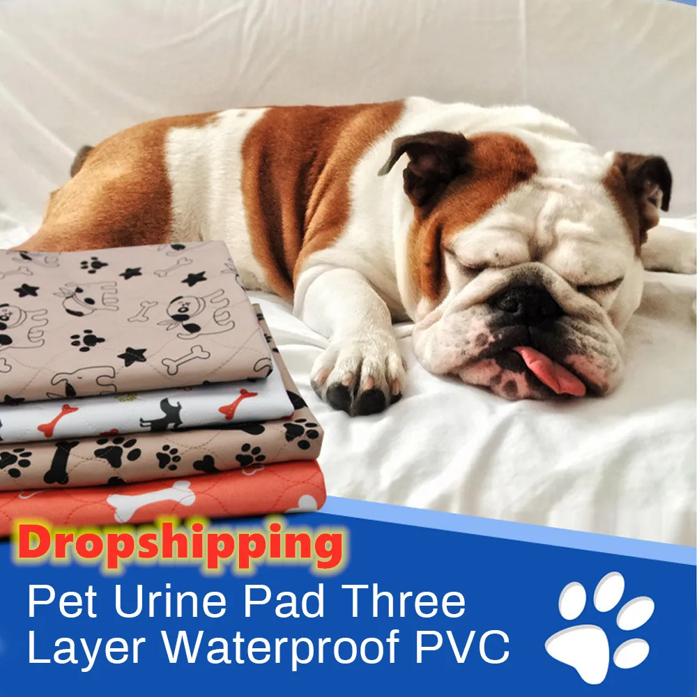 Водонепроницаемый коврик для домашних животных собак кровать мочи щенков