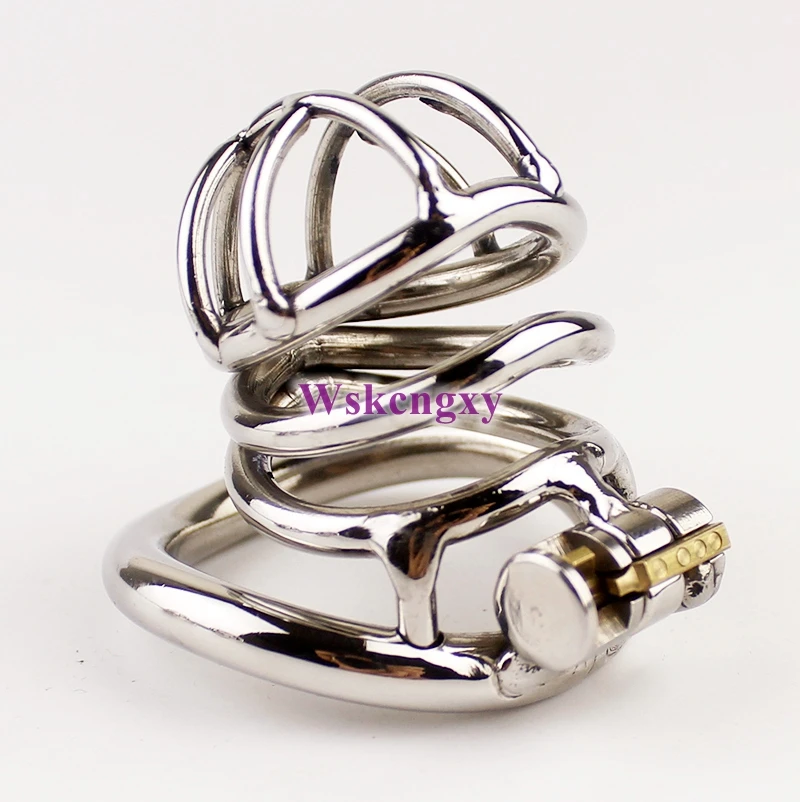 Дугообразное кольцо для пениса невидимая клетка верности мужское устройство из