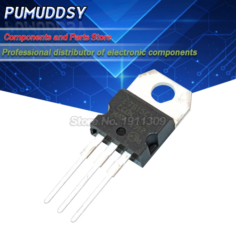 

10PCS L7815CV TO-220 L7815 TO220 7815 LM7815 MC7815 IC