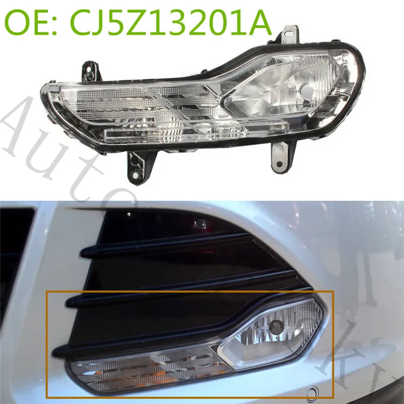 

OEM CJ5Z13201A для Ford Escape 13-16 левая сторона туман светильник лампы без переднего бампера нижний регистр Новый