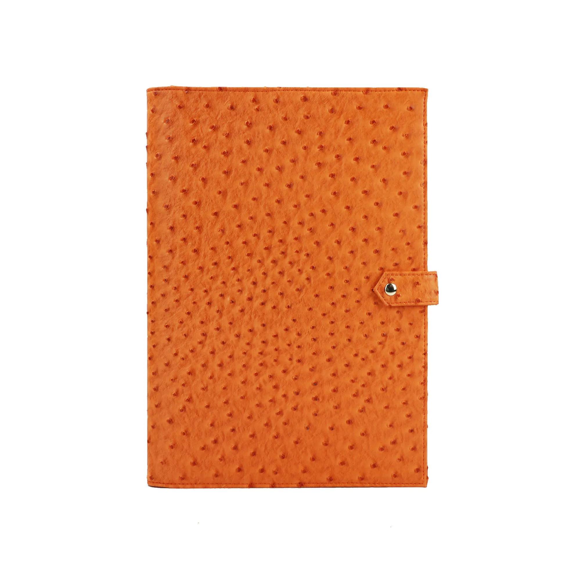 Ostrich Orange Лидер продаж, мужская сумка, мужская, модная, с узором «крокодиловая кожа», Padfolio, высокое качество, бизнес, А4, держатель для файлов, Роскошный чехол для Ipad, держатель - Цвет: Ostrich Orange