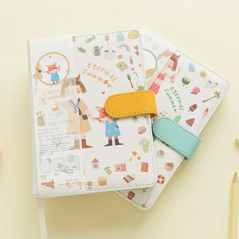 Kawaii блокнот полноцветный планировщик страниц книга иллюстратор страницы