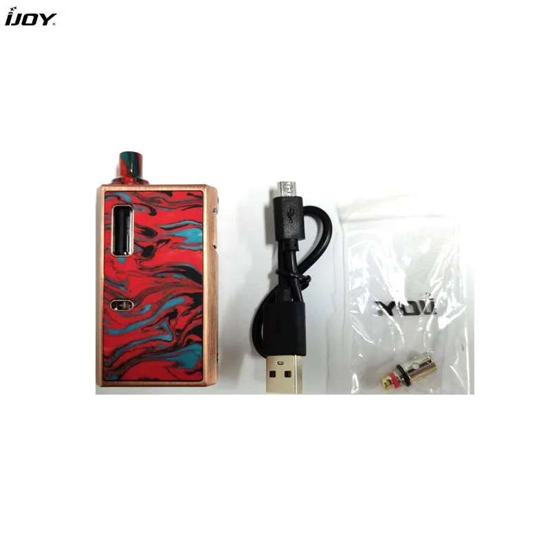 IJOY для вас MERCURY KIT все в одном Pod система Vape Kit 12 Вт Мощность 1100 мАч батарея