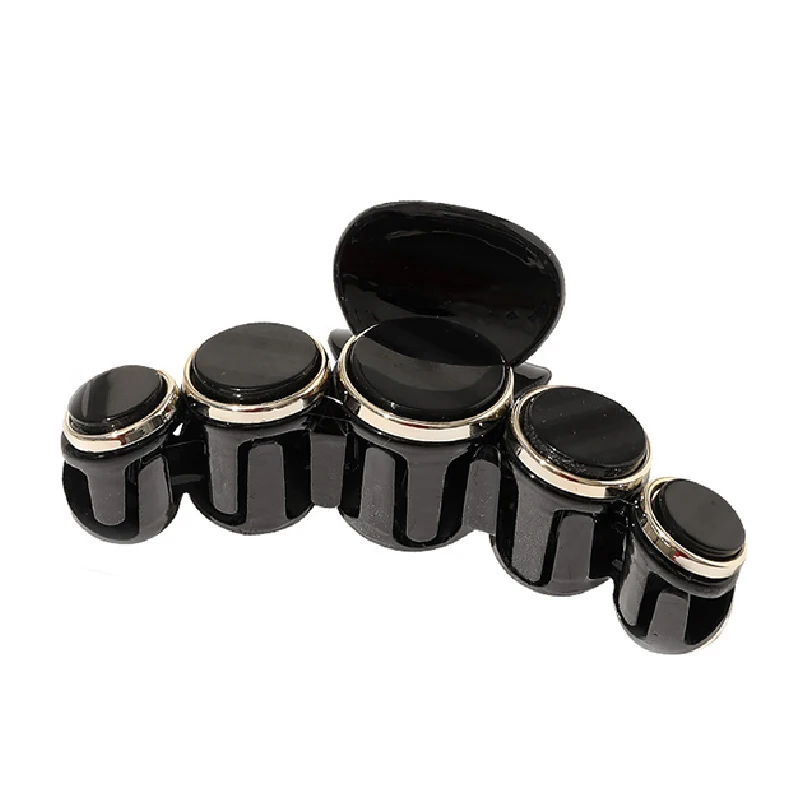 

Women Acrylic Hair Clip Fashion Hair Claws Clamp Imitation Marble Hairpins Large Size Makeup Barrettes Female Hair Accessories