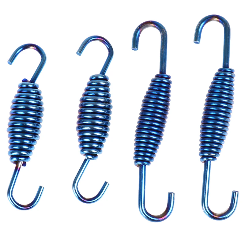 Горячая Распродажа 2 шт. универсальная выхлопная система мотоцикла пружины