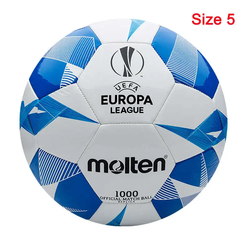 Molten Soccer Ball Official Series 1000 Size 4 Size 5 Football Ball Professional Match Sports Training League Balls futbol - Цвет: F5U1000-G9B Size 5