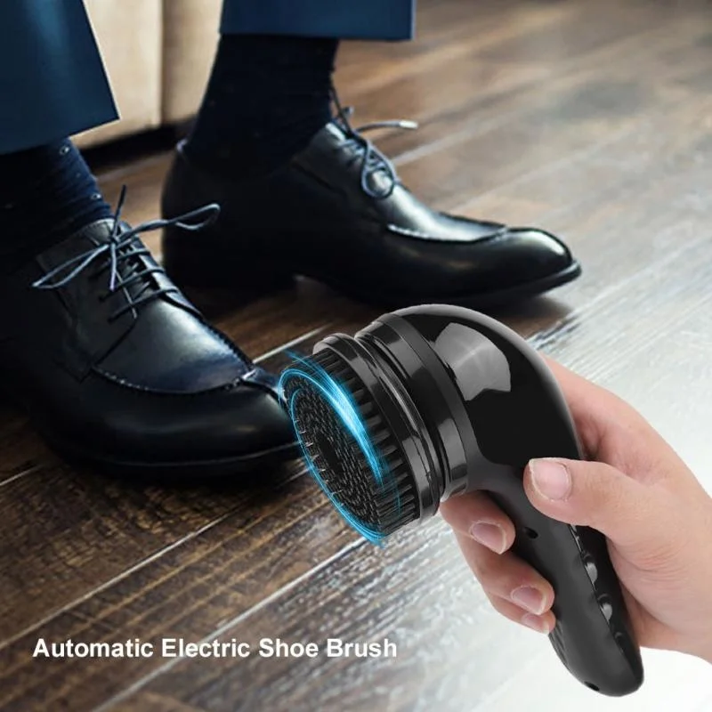 Многофункциональная электрическая щетка для обуви, полировщик для блеска, автоматическая машина для чистки и ухода за кожей обуви.