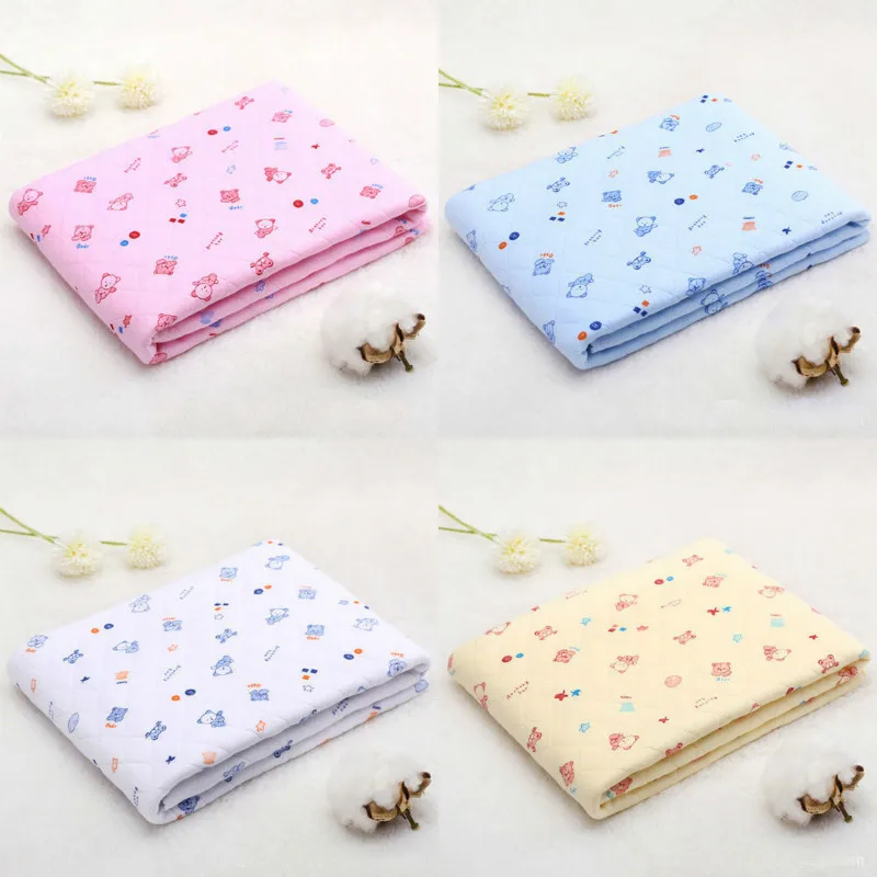 Хлопковое одеяло для новорожденных детское Пеленальное Одеяло с принтом медведя