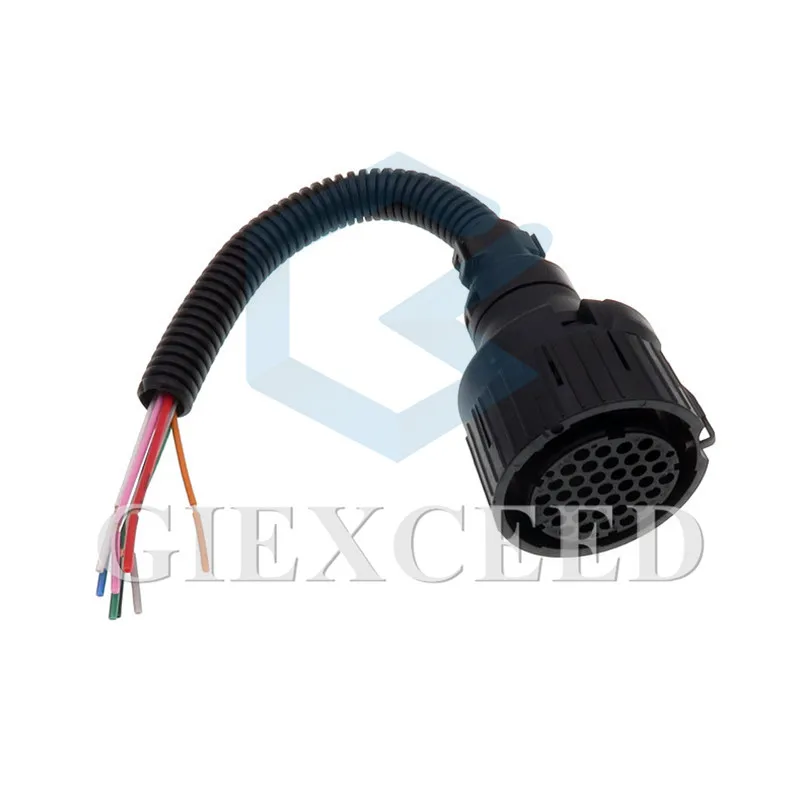 8 проводов автомобильный мочевиный насос шнур питания розетка круглый кабель