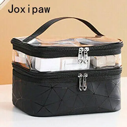 

Women Professional Empty Makeup Organizer Multifunction Travel Pouch Toiletry Organizer Cosmetic Bag Makeup Case
