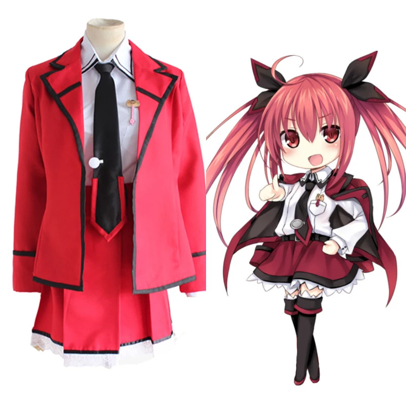 Аниме Дата а живой косплей костюмы Котори ицука Косплей Костюм Униформа Хэллоуин