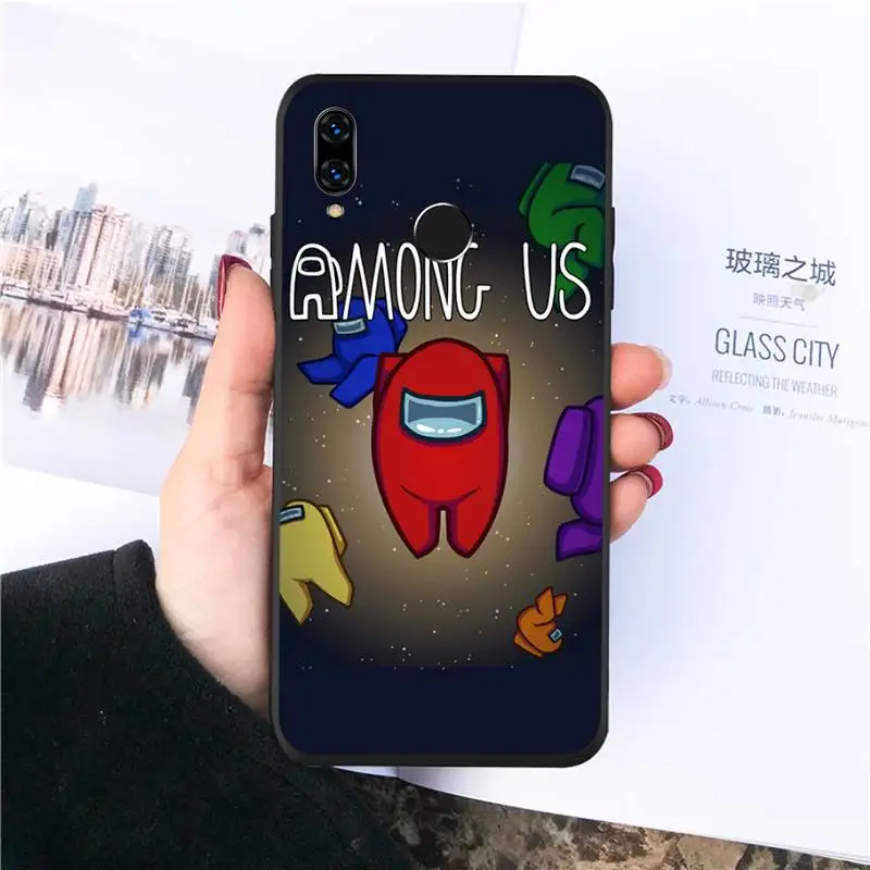 

Among Us Game design Phone Case For Huawei honor Mate P 10 20 30 40 Pro 10i 9 10 20 8 x Lite Luxury brand shell funda coque
