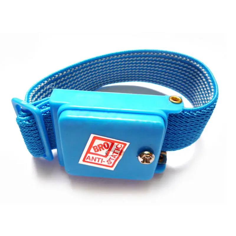 

New Cordless Wireless Clip Antistatic Anti Static ESD Wristband Wrist Strap Discharge Cables For Electrician IC PLCC Worker