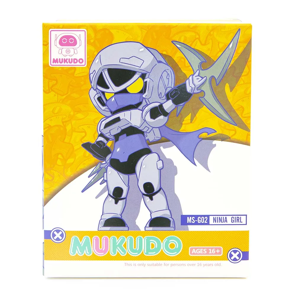 Новые игрушки-трансформеры MS Toys MS-G02 Mukudo Q version Girl Arcee волшебная квадратная