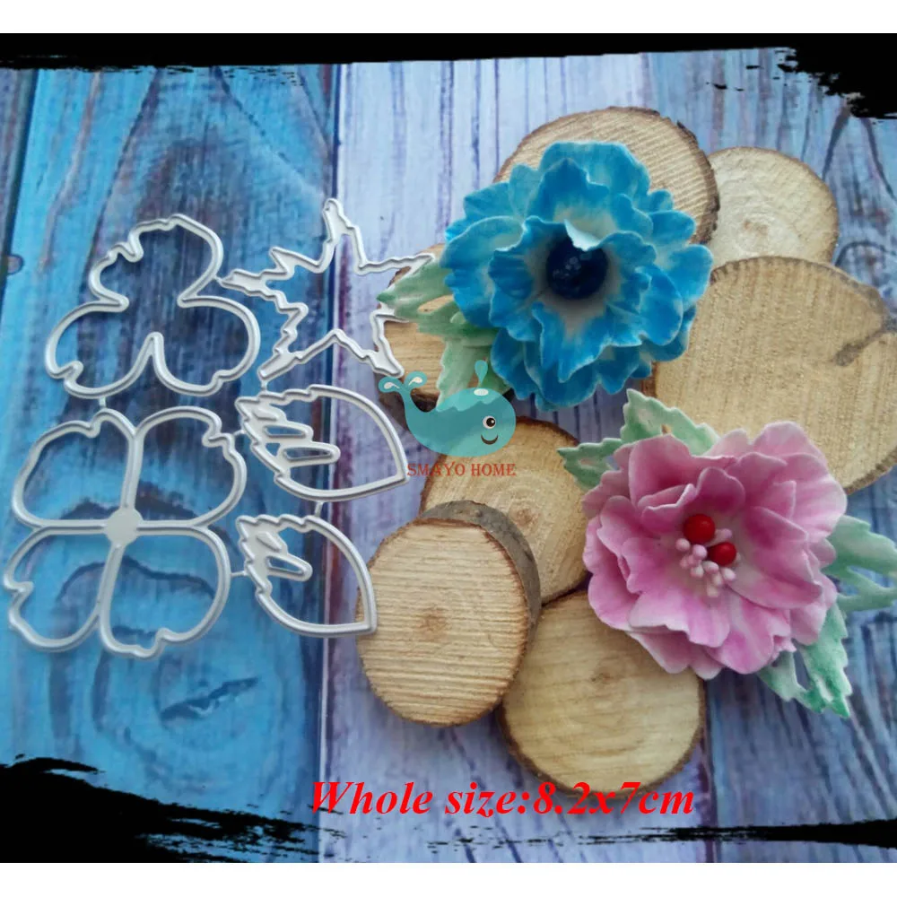 Трафарет для украшения трафарет скрапбукинга бумаги с хризантемами и цветами из