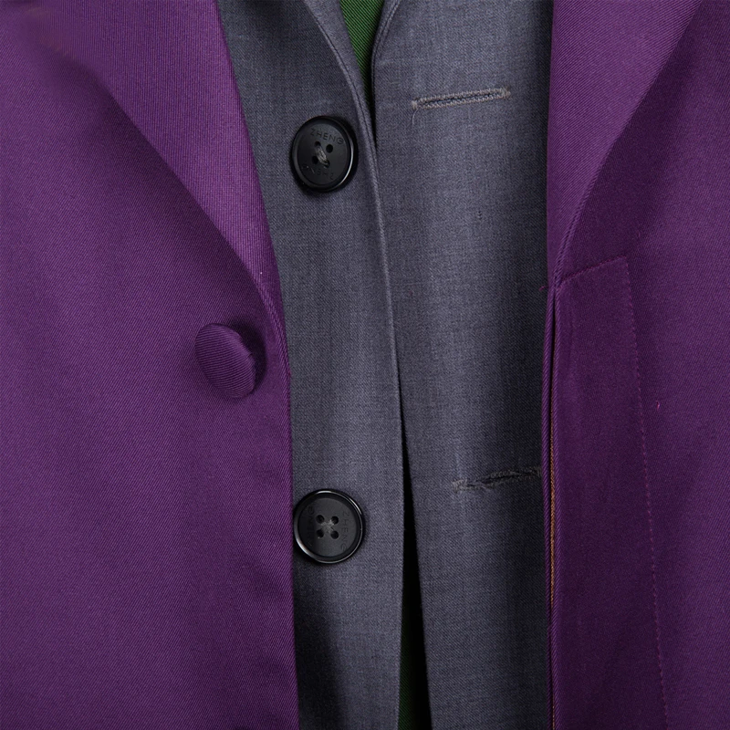 Dark Knight Джокер зеленое пальто жилет рубашка наряды костюм перчатки униформа для