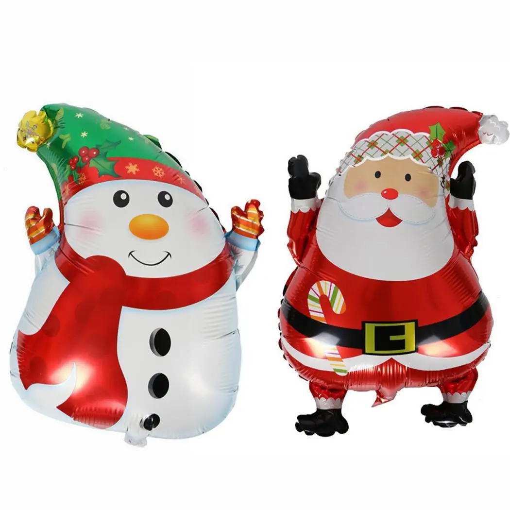 Фольга Санта фольга наружный декоративный шар воздушный алюминиевый узор Декор