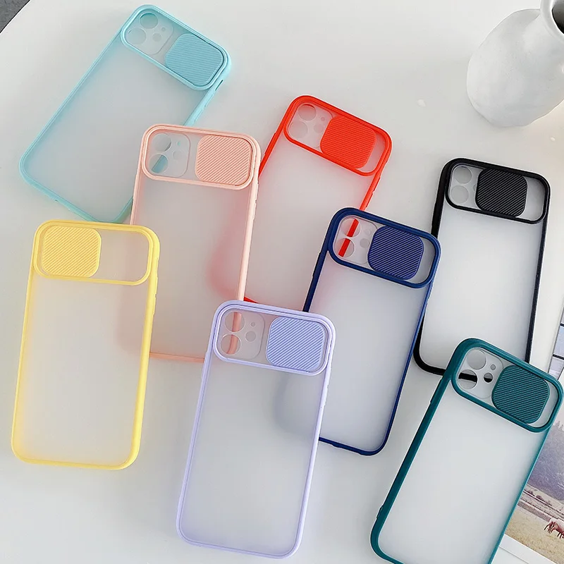 

Shockproof Candy Color Case For iPhone 12 Mini 11 Pro Max 8 7 6s Plus XR X Xs Max SE2 Camera Lens Protective Silicone Cover