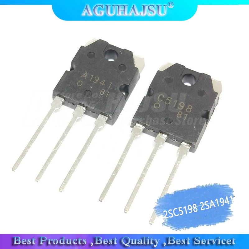 4 шт. 2SA1941 2SC5198 2 A1941 + C5198 TO-3P аудио выделенный усилитель для трубки новый
