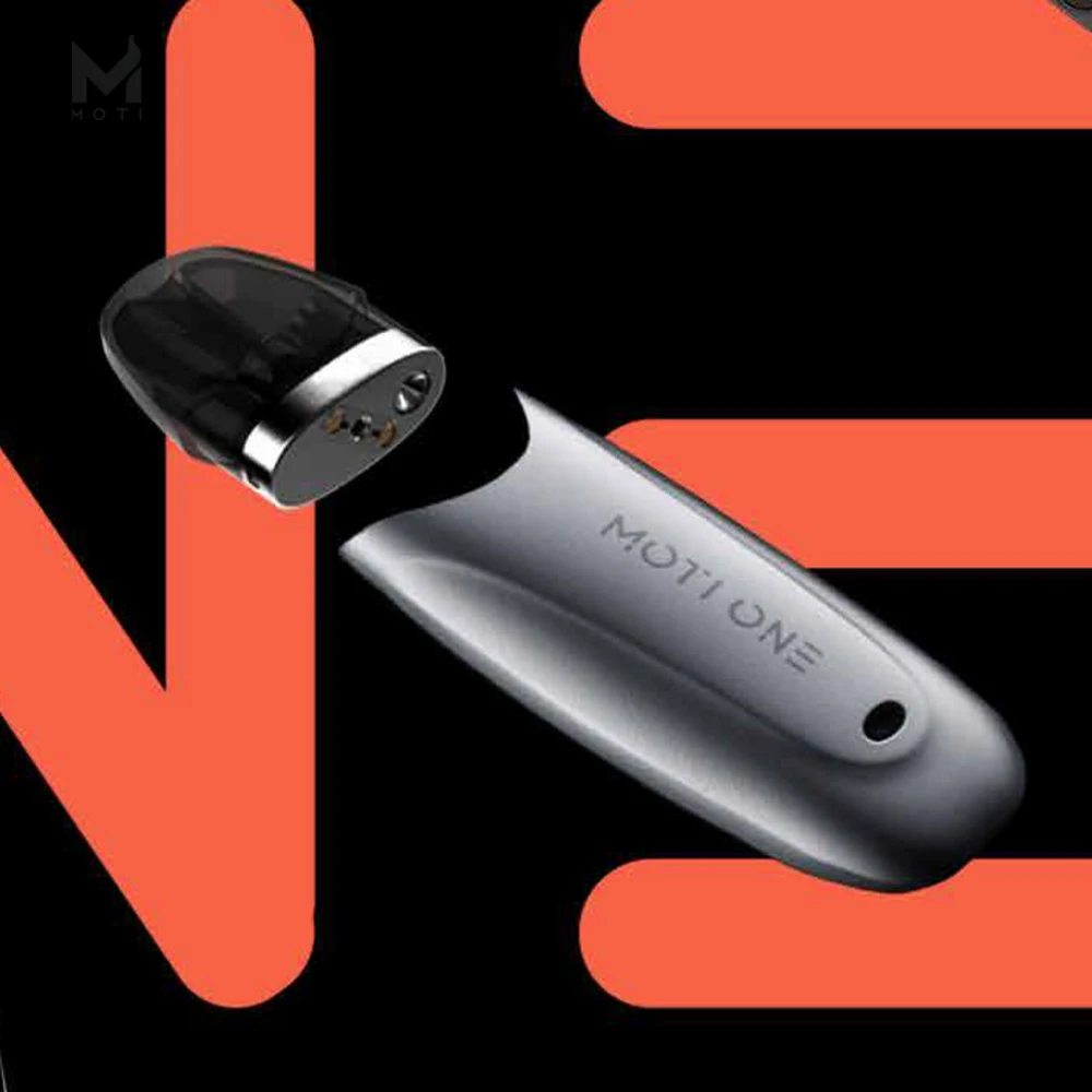 Newest original MOTI One Kit 350mah Battery 1.85ml Pod Electronic Cigarette 1.0ohm Ceramic Coil 12.5W Output vape pod kit vaper |