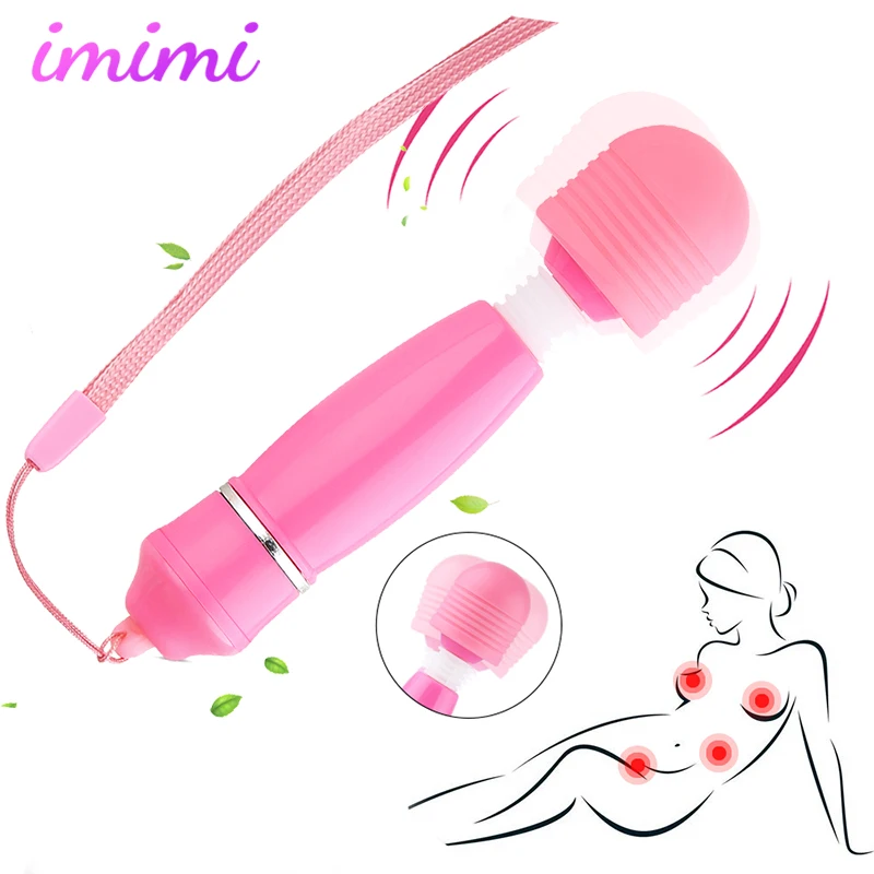 Эротические товары Мини AV волшебная палочка массажер для стимуляции клитора