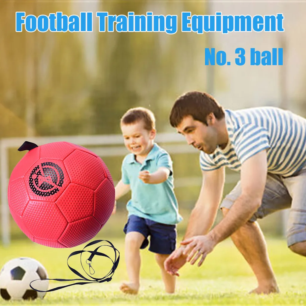 Football Kick Trainer Soccer Training Aids Hands Free Throw Solo Practice Control Skills Adjustable equipment ball accesorios | Спорт и