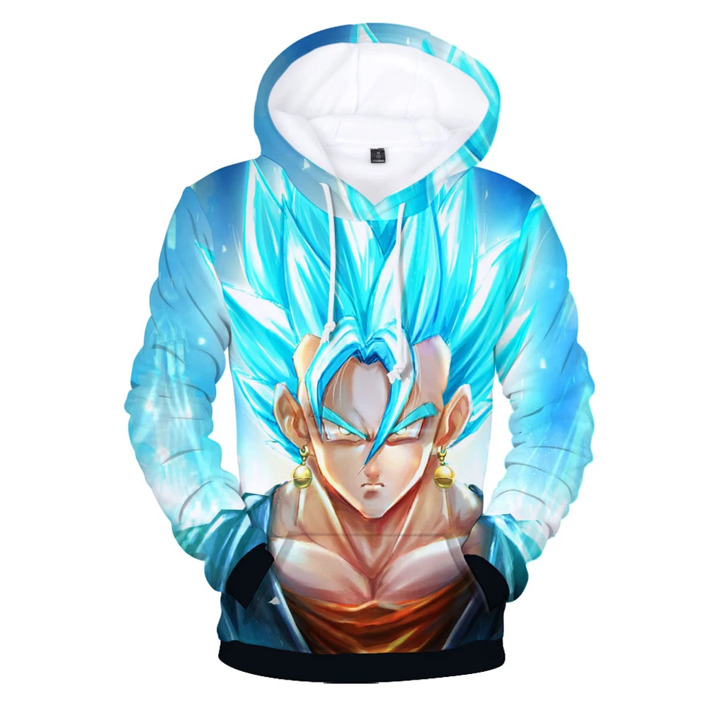 

Men Women Children Fashion Hoodies Comics Goku 3D Printed Sweatshirts Pullover Long Sleeve Boy Girl Kids Streetwear Coat