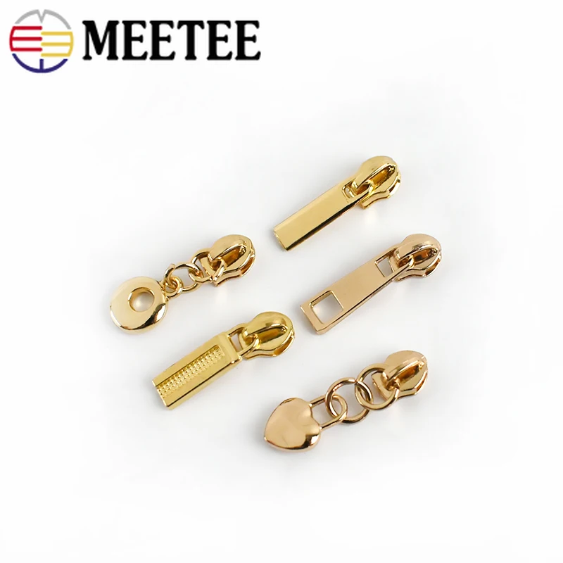 Модные круглые кольца 3 # 10 шт. слайдеры на молнии для нейлоновых молний курток