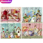 MomoArt 5D DIY Алмазная вышивка птица картина стразы Алмазная мозаика цветок вышивка крестом наборы домашнего декора