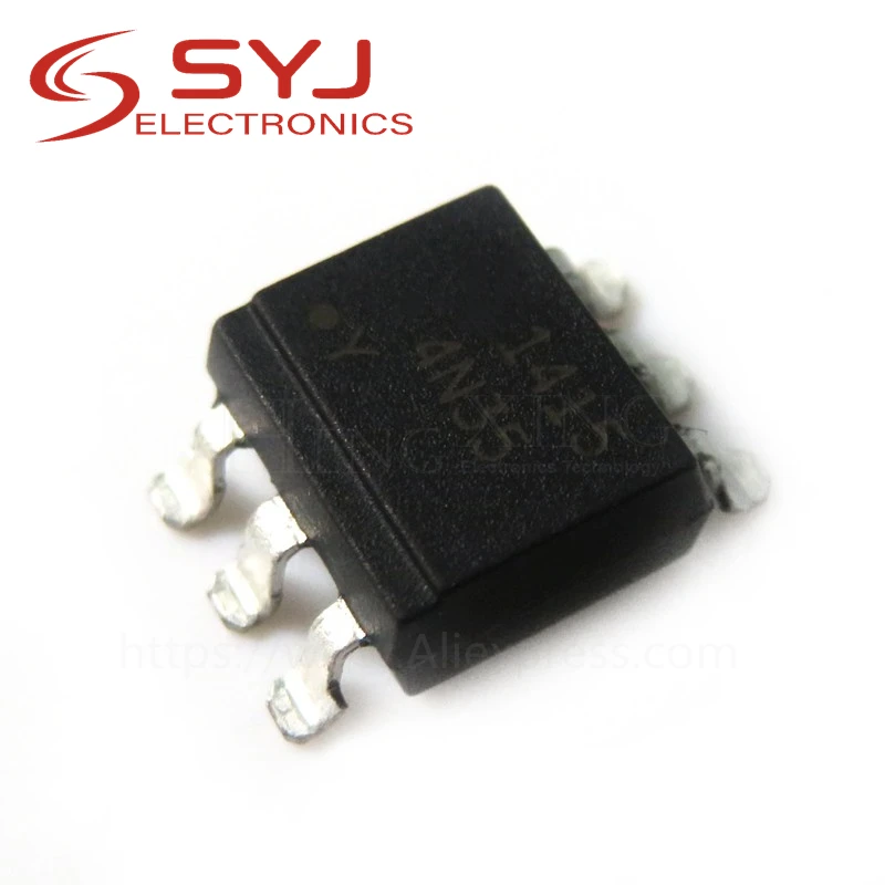 

100 шт./лот EL4N35 DIP-6 SMD-6 4N35 DIP новый оригинал в наличии