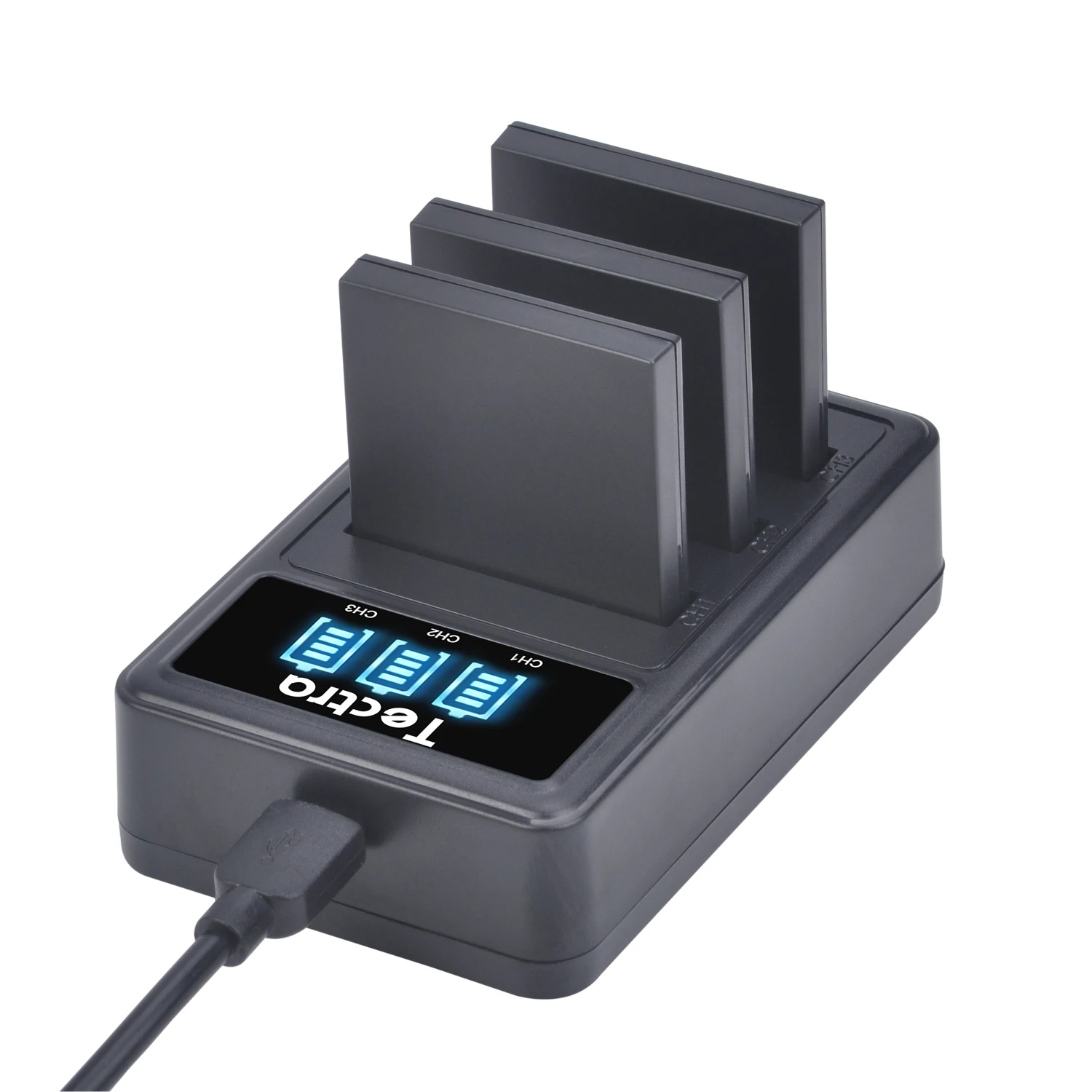 DMW-BCK7PP NCA-YN101G аккумуляторная батарея и ЖК-зарядное устройство с тремя USB-портами