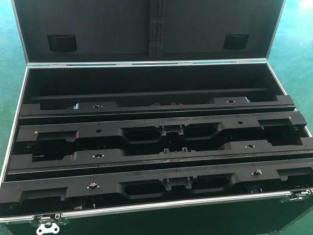 Готовые к использованию в помещении P3.91 500x1000 мм RGB led ТВ Панель изогнутая Матрица