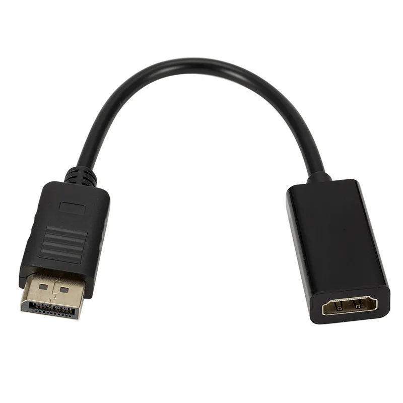 1 шт. размер: 4K DP to HDMI Совместимость 1080P Дисплей Порты и разъёмы Кабель конвертер