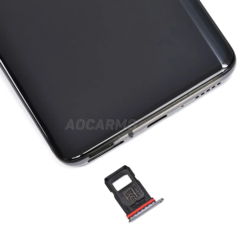 Aocarmo Nano Sim держатель для карт лоток Слот OnePlus 7 Pro запасная часть 7Pro одиночный