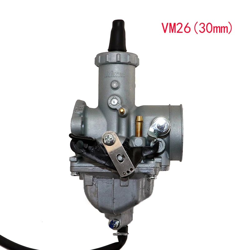Фото Карбюратор VM26 PZ30 30 мм для YX ZS LF 150 160cc Горизонтальный двигатель CG.CB 200cc 250cc Dirt Pit Bike ATV Quad Мотоциклы №4