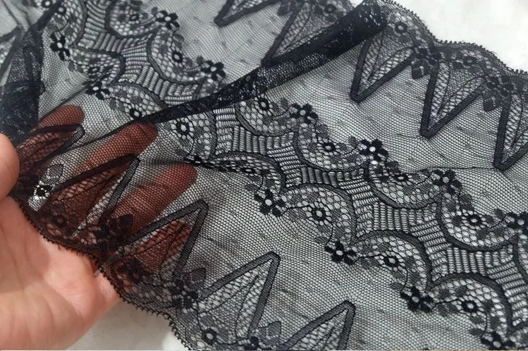 1 метр 21 см ширина декоративная ткань эластичная нейлоновая кружевная Красивая
