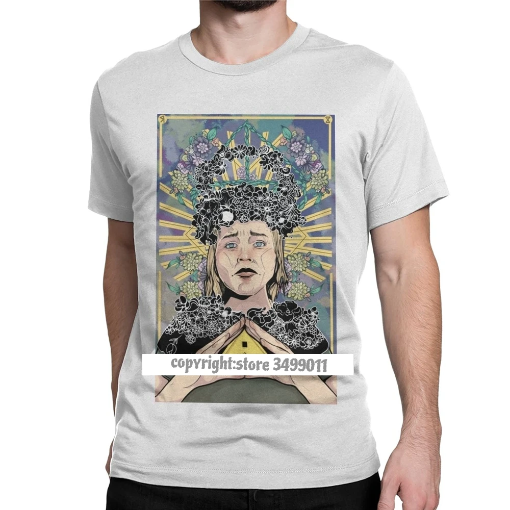 

All Hail The Queen Men Tshirts Midsommar Horror Movie Vintage Tees O Neck Tee Shirts Cotton Clothes Streetwear