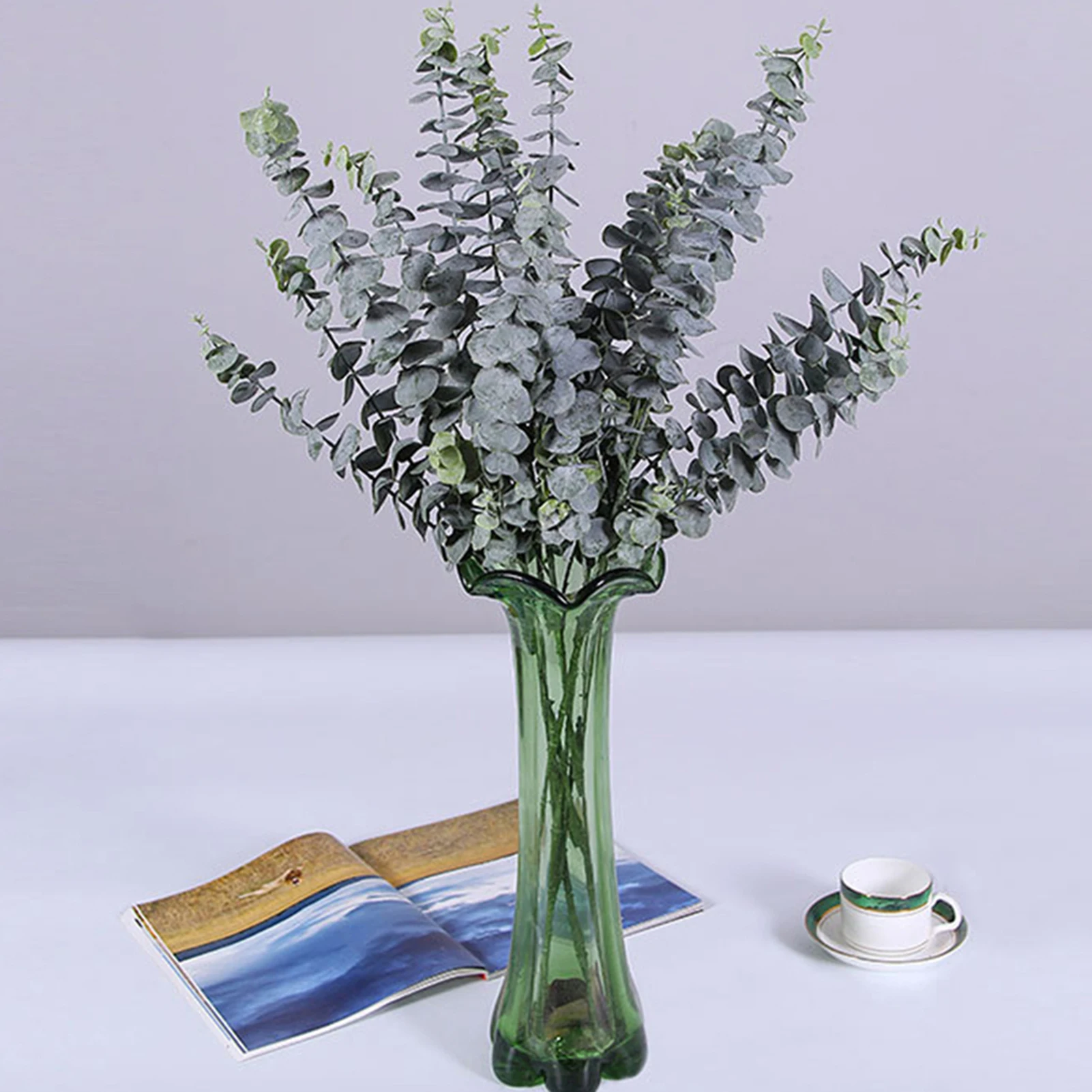 Приветственное искусственное зеленое растение в горшке украшение для дома и