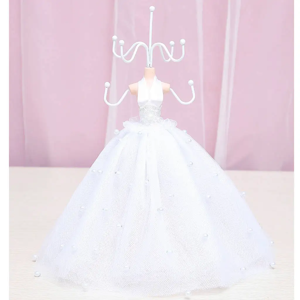 

Подставка для ювелирных изделий в европейском стиле для молодых девушек, держатель-органайзер для ожерелий, серег и браслетов, стойка-рамка...