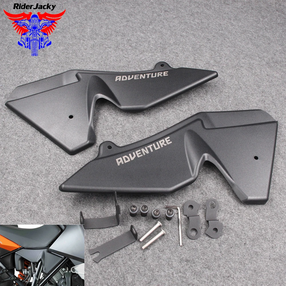 Боковая крышка радиатора Защитная панель для KTM 1190 Adventure /R 13 2016 1050 15 16 1290 Super 2015