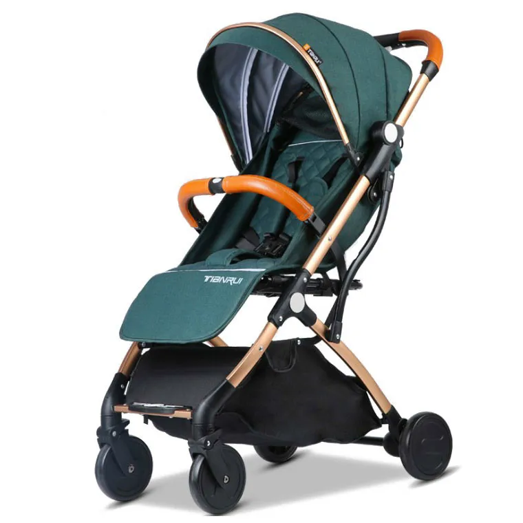 ILcomun Baby Stroller Trolley Car Trolley Folding Baby Carriage Buggy Lightweight Pram Easy Carry Stroller Original Pushchair